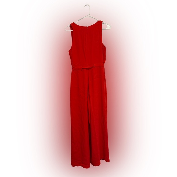 Greylin Rylan Tie-Waist Jumpsuit in Poppy - Picture 2 of 3